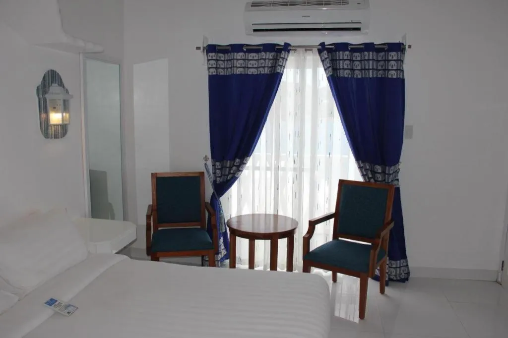 Bed in Vitalis Villas