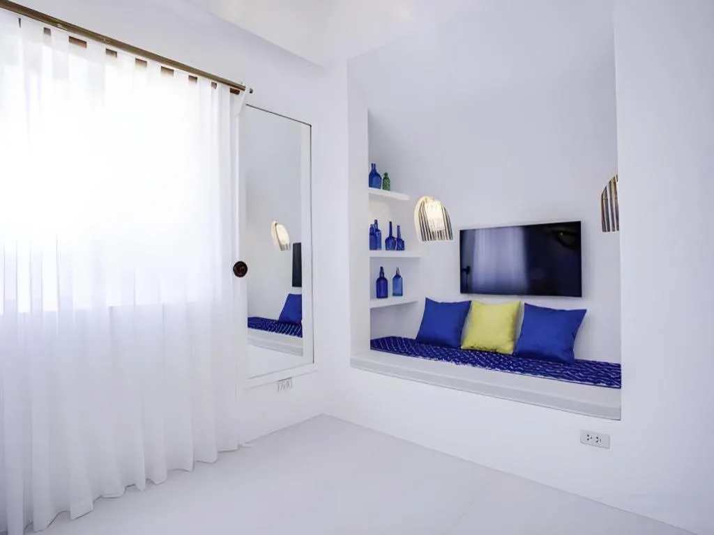 Bed in Vitalis Villas