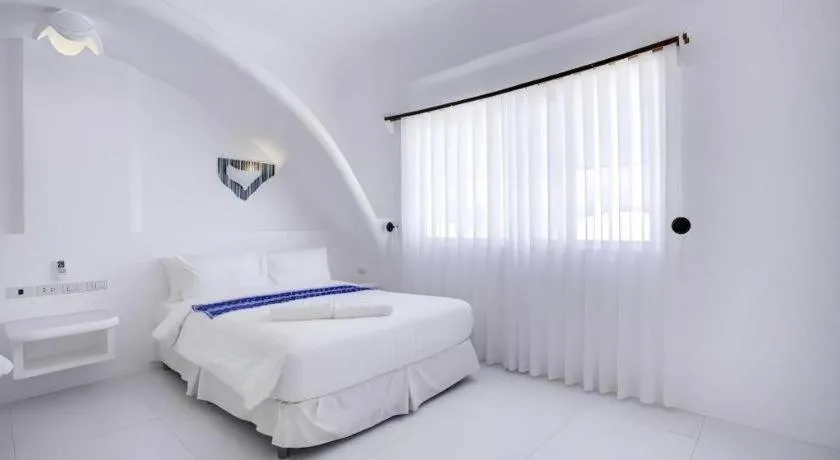 Bed in Vitalis Villas