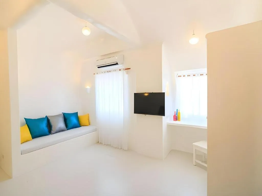 Bed in Vitalis Villas