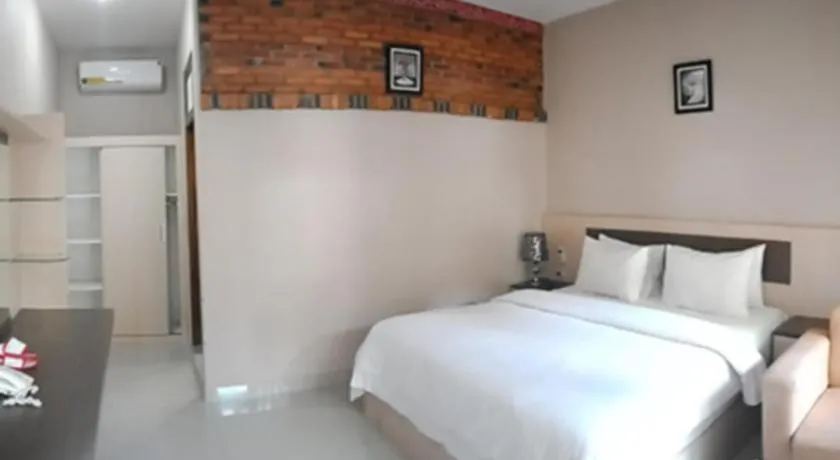 Bed in Samosir Cottages Resort