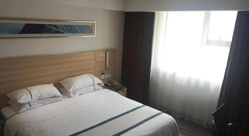 Bed in City Comfort Inn Zhaoqing Qixingyan Scenic Area Xinghu Archway