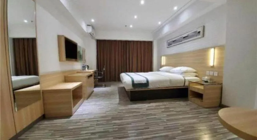 Bed in City Comfort Inn Zhaoqing Qixingyan Scenic Area Xinghu Archway