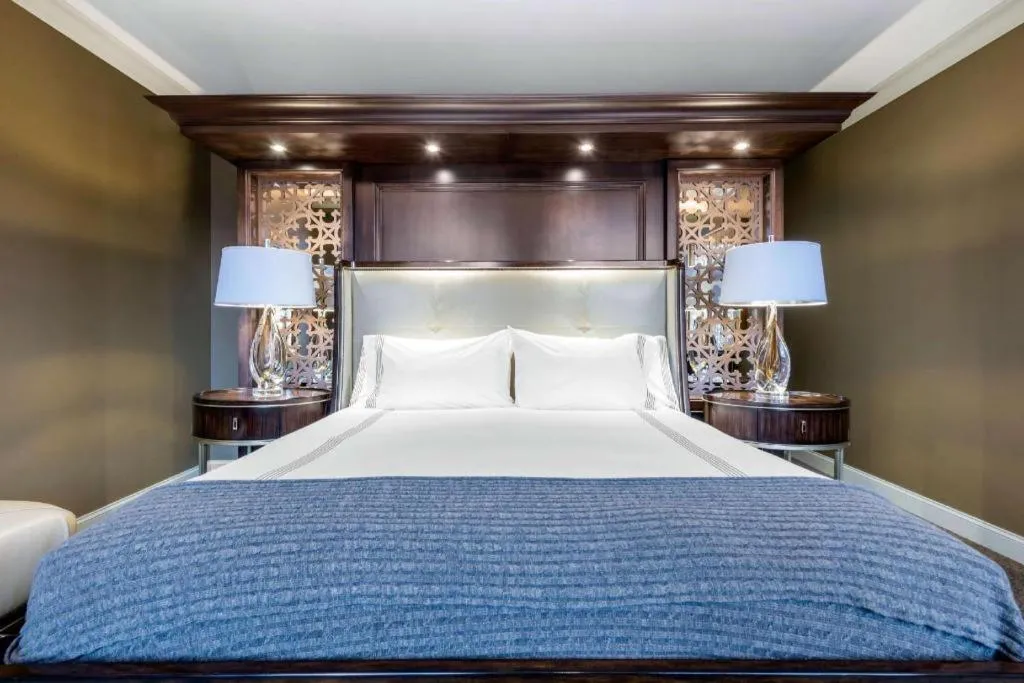 Bed in Curtiss Hotel, Ascend Hotel Collection