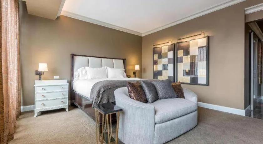 Bed in Curtiss Hotel, Ascend Hotel Collection