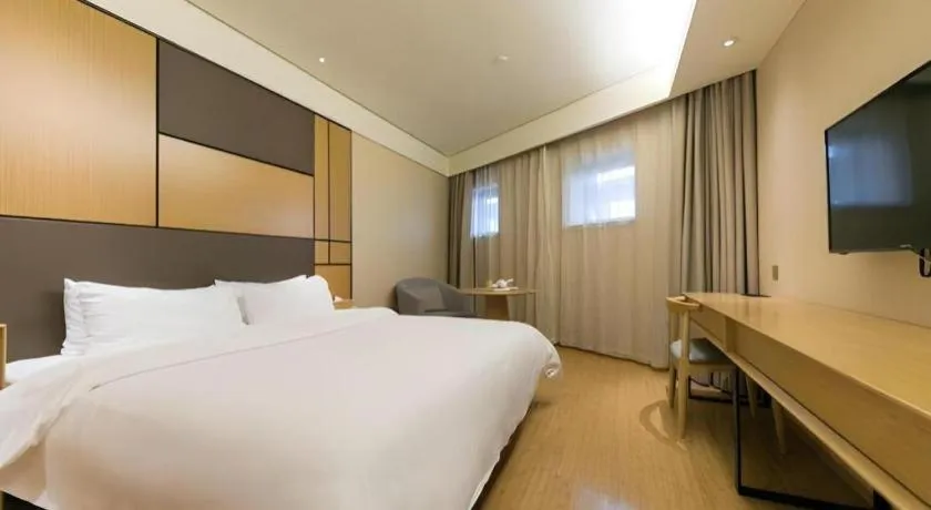 Bed in JI Hotel Shanghai Zhangjiang