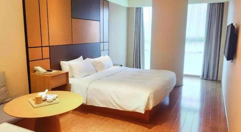 Bed in JI Hotel Shanghai Zhangjiang