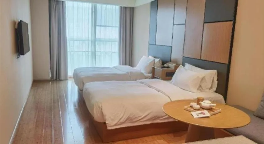 Bed in JI Hotel Shanghai Zhangjiang