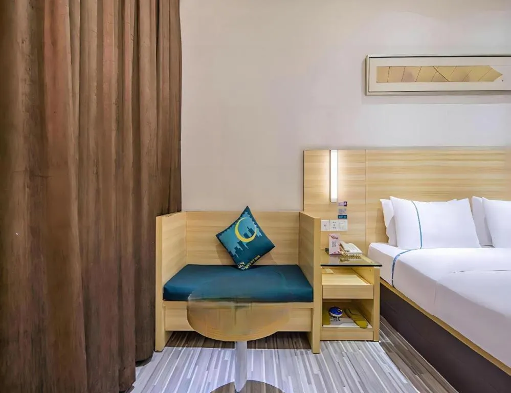 Bed in City Comfort Inn Huangshi City Huangshi Avenue