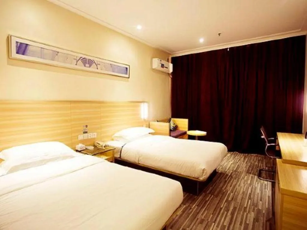 Bed in City Comfort Inn Huangshi City Huangshi Avenue