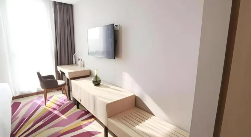 Bed in Lavande Hotels Tianjin Huaming Binhai International Airport