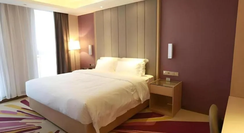 Bed in Lavande Hotels Tianjin Huaming Binhai International Airport