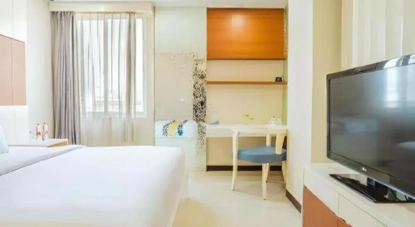 Bed in Hotel Urban Falatehan Blok M