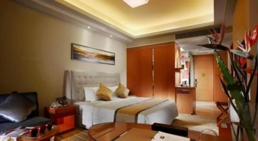 Bed in Dezhou Regal Kangbo Hotel