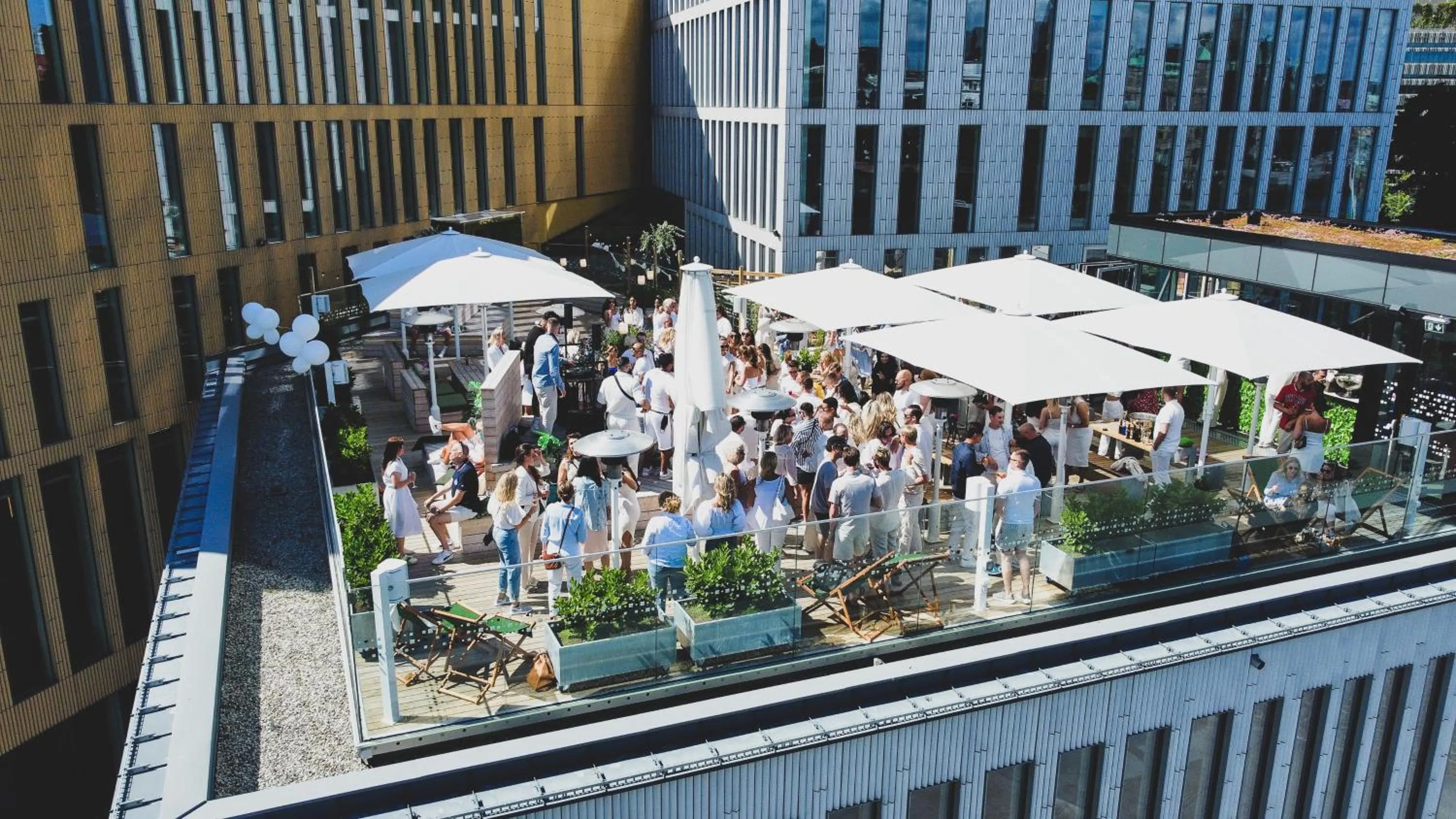 Balcony/Terrace in Clarion Hotel Malmö Live