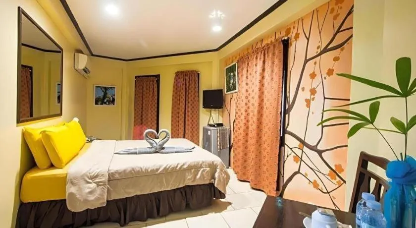 Bed in Alta Cebu Resort