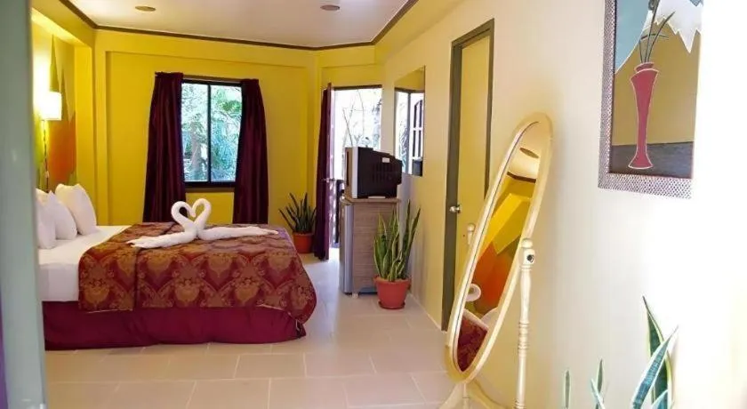 Bed in Alta Cebu Resort