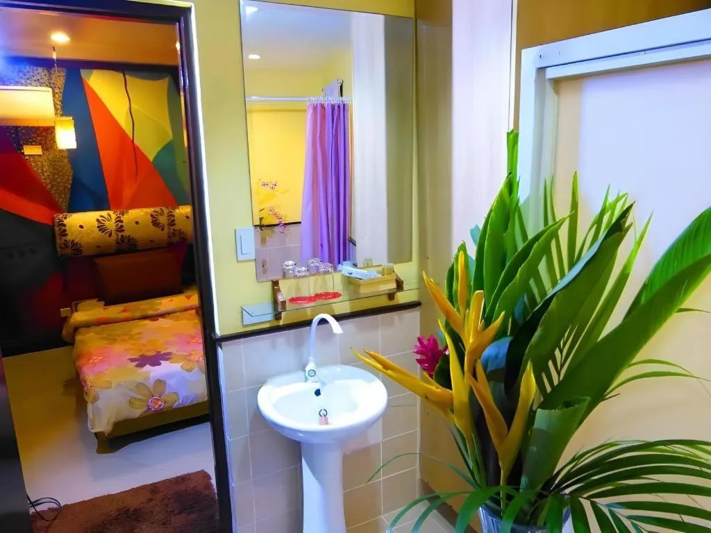 Bed in Alta Cebu Resort