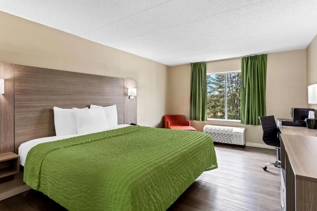 Bed in Econo Lodge Willowbrook