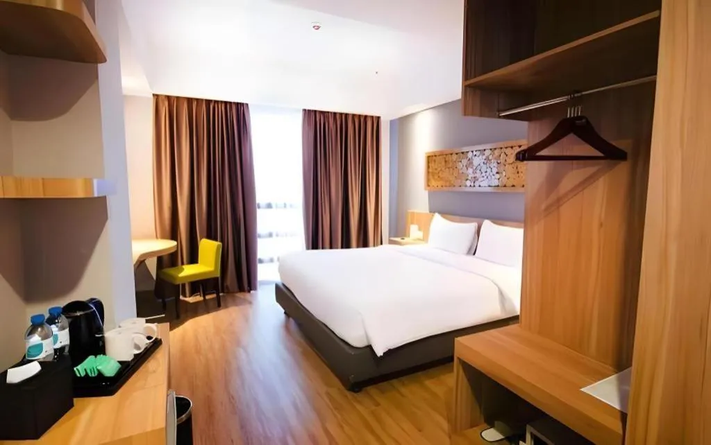 Bed in Ayola First Point Hotel Pekanbaru