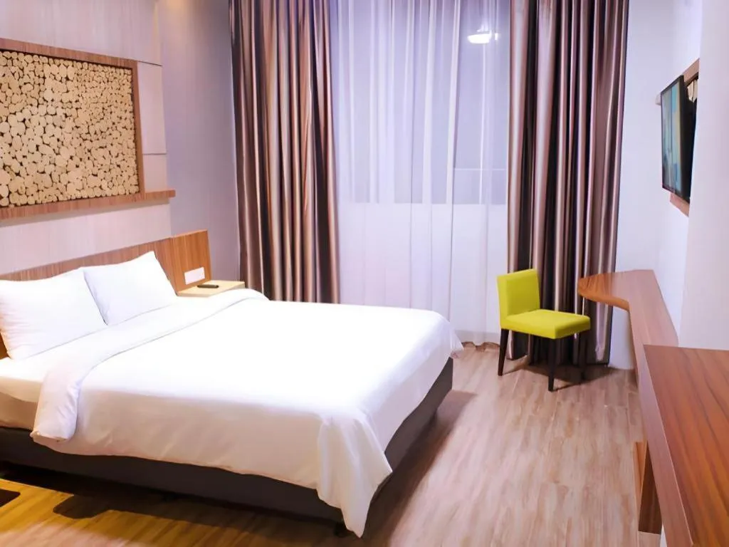 Bed in Ayola First Point Hotel Pekanbaru