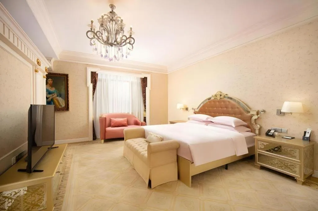 Bed in Country Garden Phoenix Hotel Xinhui Jiangmen