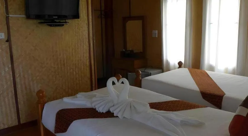 Bed in Natura Maerim Resort