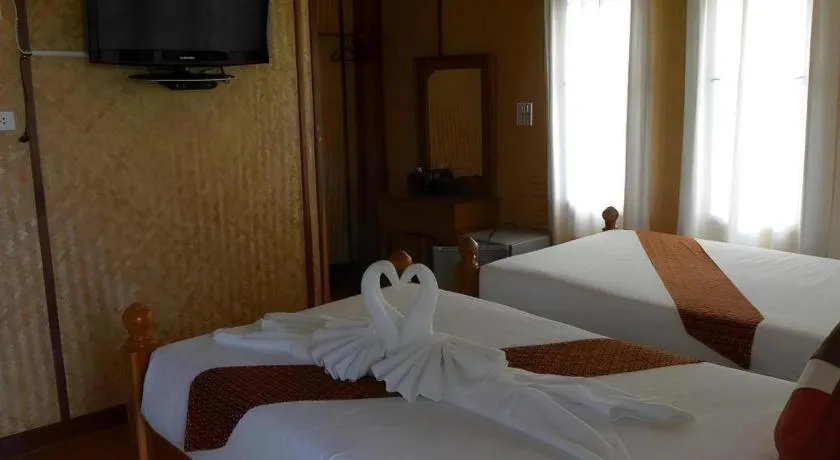 Bed in Natura Maerim Resort