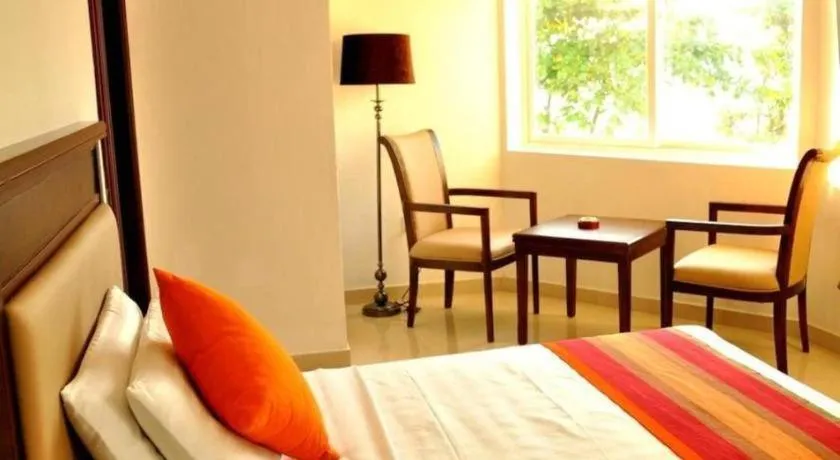 Bed in Sai Sea City Hotel