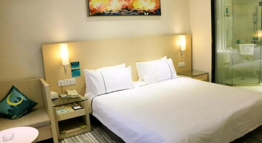 Bed in City Comfort Inn Nanning Normal University Mingxiu Metro Station