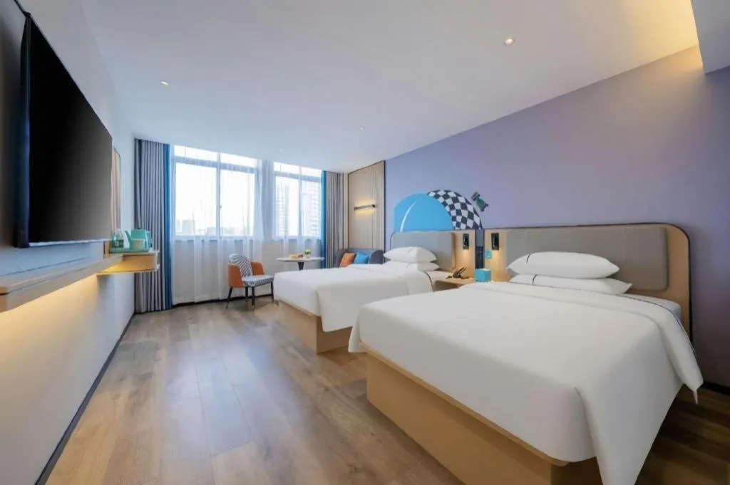 Bed in City Comfort Inn Nanning Normal University Mingxiu Metro Station