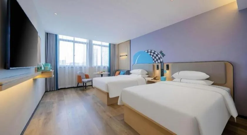 Bed in City Comfort Inn Nanning Normal University Mingxiu Metro Station