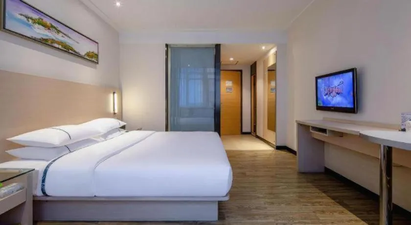 Bed in City Comfort Inn Nanning Normal University Mingxiu Metro Station