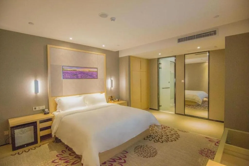 Bed in Lavande Hotel Guangzhou Tianhe Sports West Road Subway Station