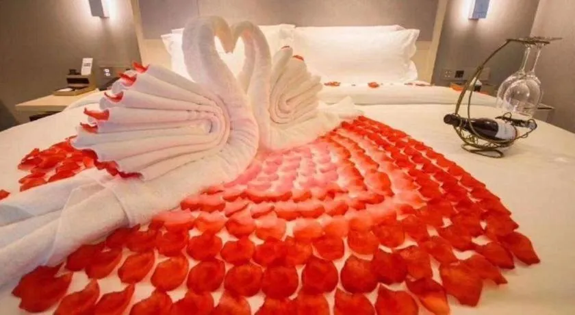 Bed in Lavande Hotel Guangzhou Tianhe Sports West Road Subway Station