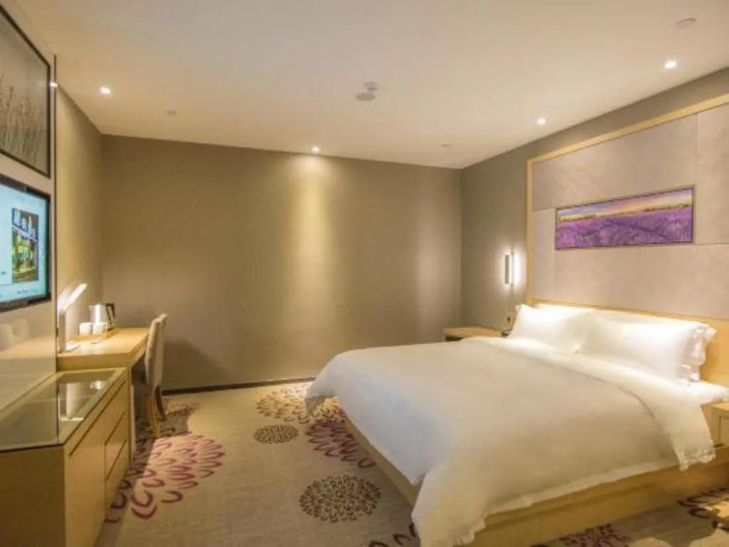 Bed in Lavande Hotel Guangzhou Tianhe Sports West Road Subway Station