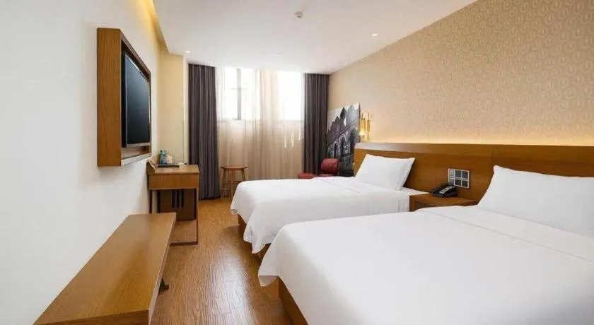 Bed in James Joyce Xi'an West Chang'an Ave University Twon