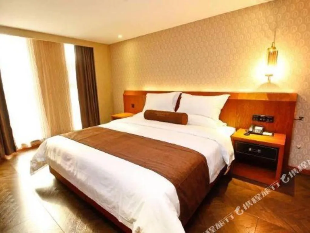 Bed in James Joyce Xi'an West Chang'an Ave University Twon