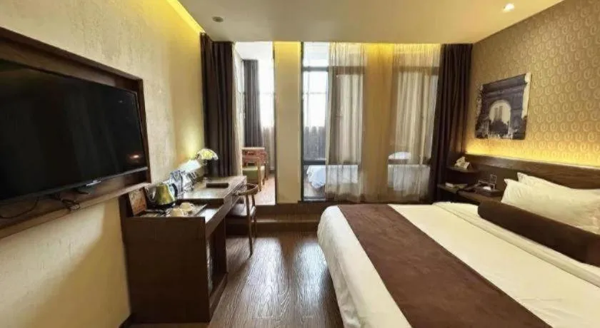 Bed in James Joyce Xi'an West Chang'an Ave University Twon