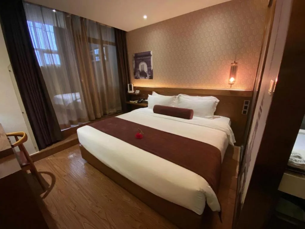 Bed in James Joyce Xi'an West Chang'an Ave University Twon