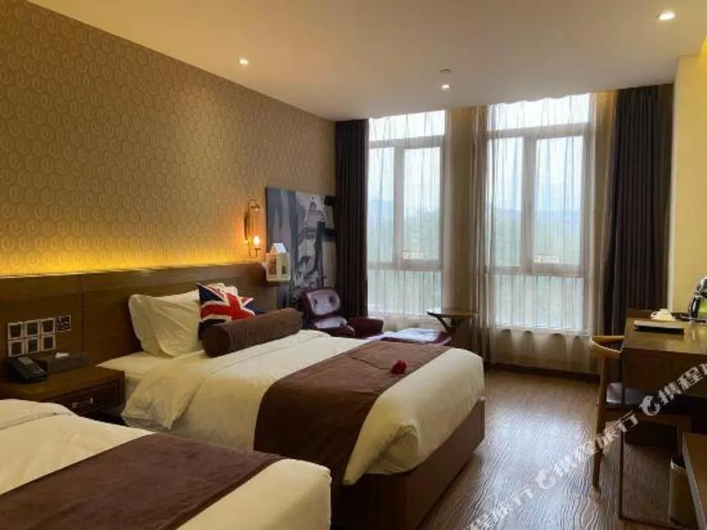 Bed in James Joyce Xi'an West Chang'an Ave University Twon