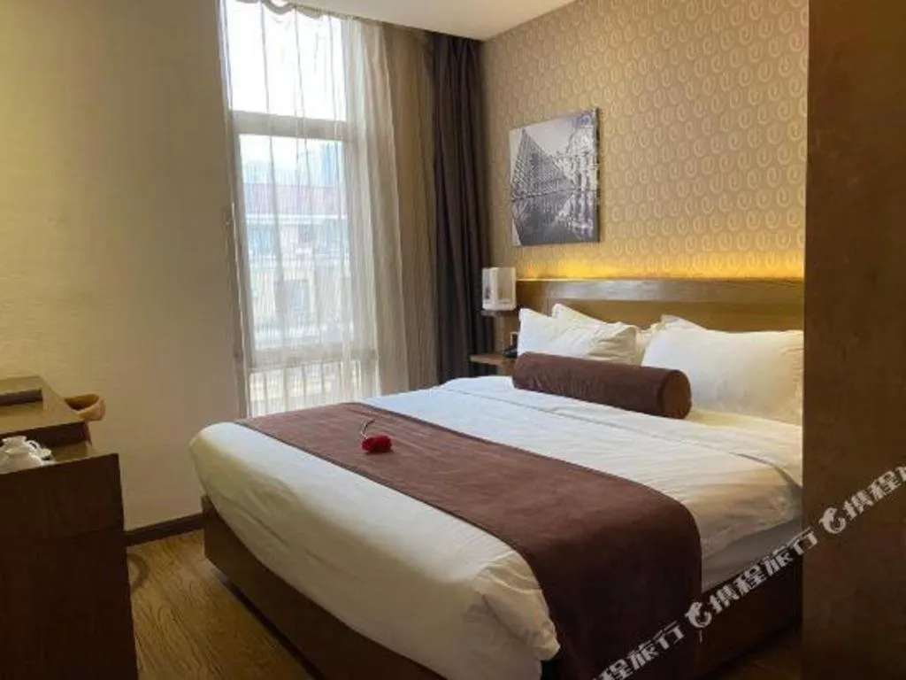 Bed in James Joyce Xi'an West Chang'an Ave University Twon