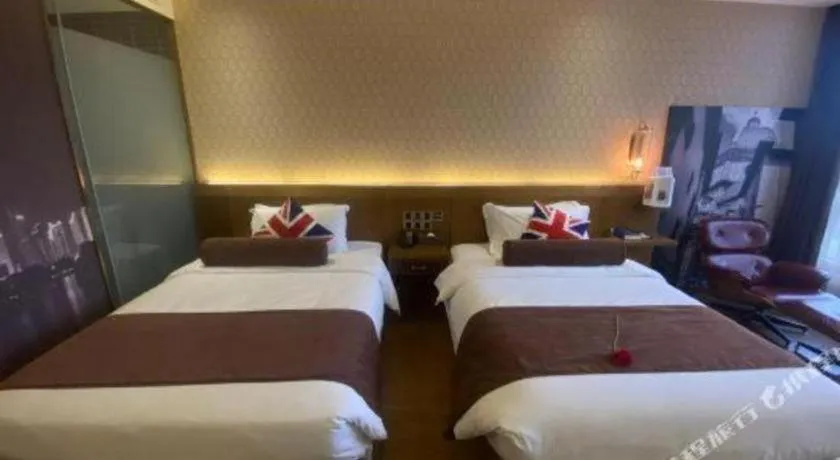 Bed in James Joyce Xi'an West Chang'an Ave University Twon