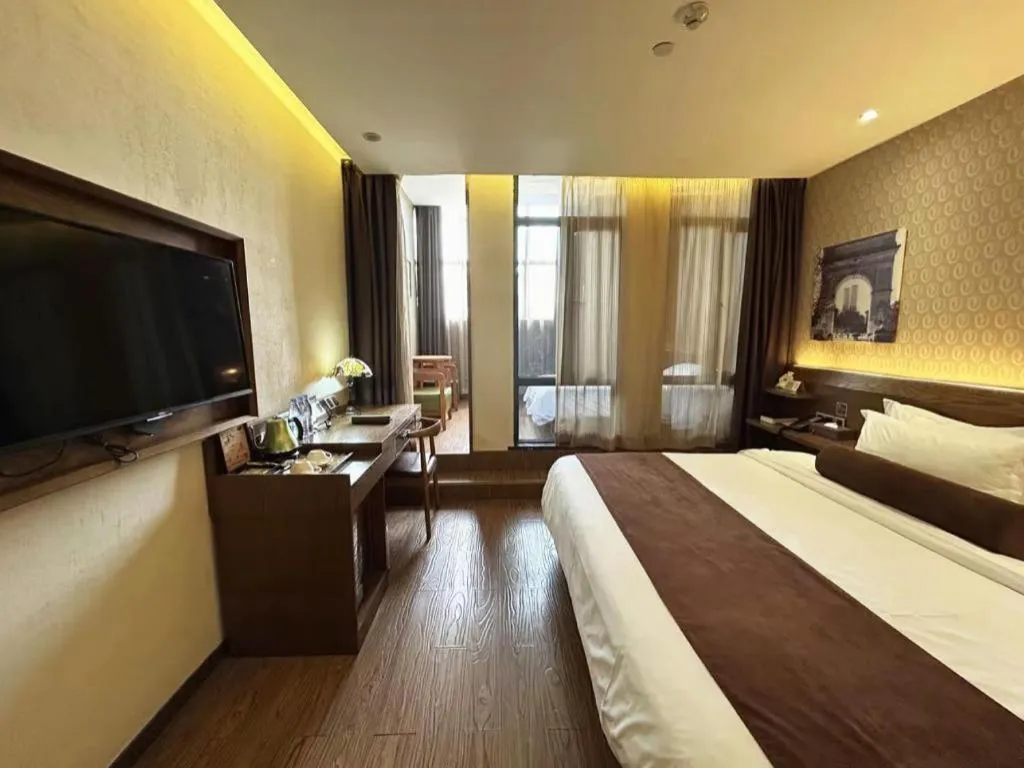 Bed in James Joyce Xi'an West Chang'an Ave University Twon