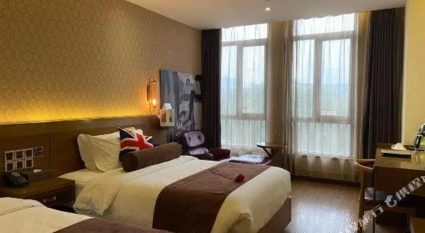 Bed in James Joyce Xi'an West Chang'an Ave University Twon