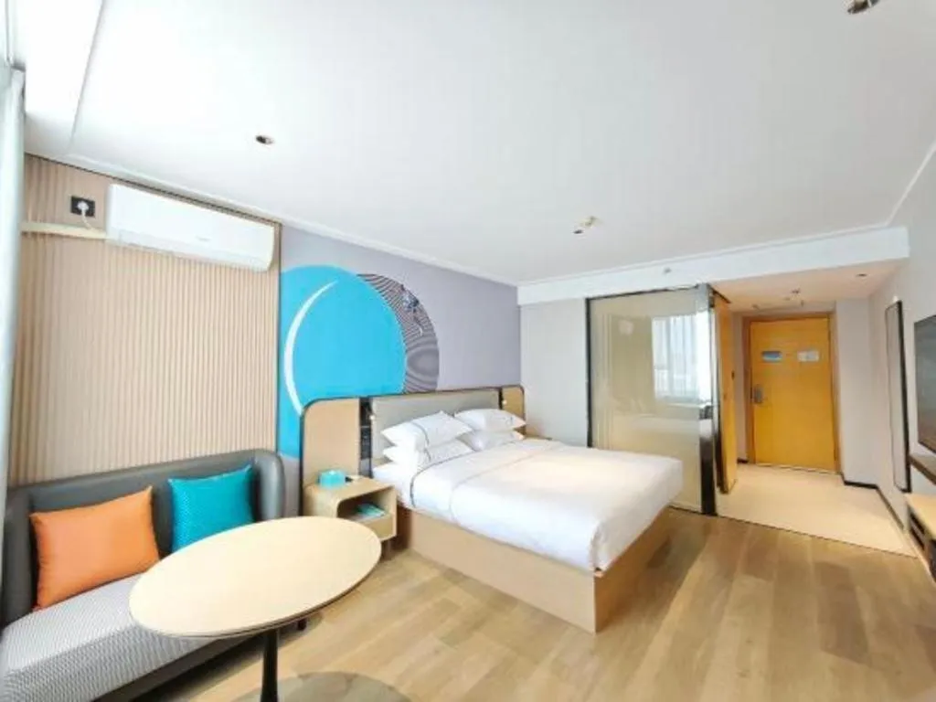 Bed in City Comfort Inn Nanning Guangxi University Xiuling Road Metro Station