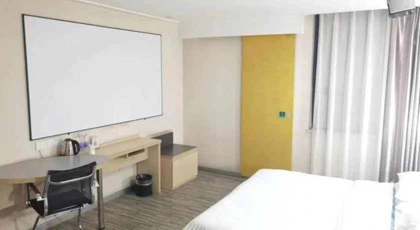 Bed in City Comfort Inn Nanning Guangxi University Xiuling Road Metro Station