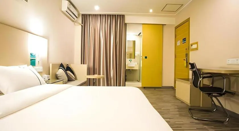 Bed in City Comfort Inn Nanning Guangxi University Xiuling Road Metro Station