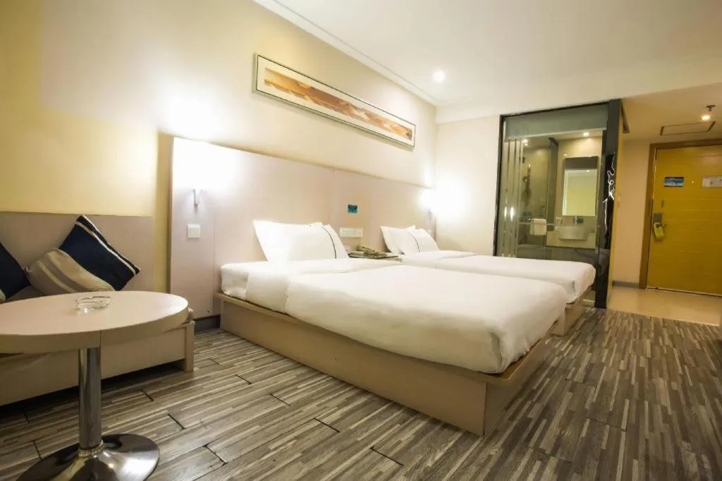 Bed in City Comfort Inn Nanning Guangxi University Xiuling Road Metro Station