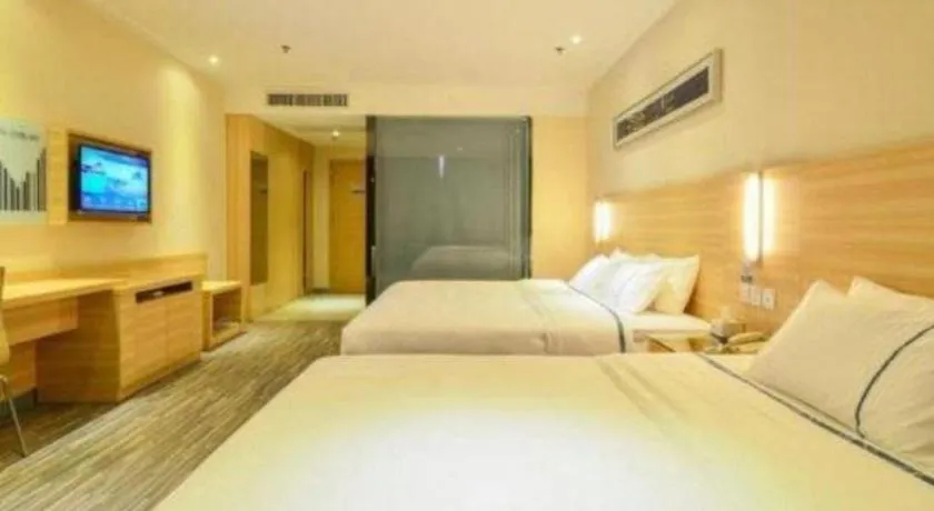 Bed in City Comfort Inn Jingzhou Ancient City Taiyue Road